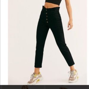 Free People Montella Cropped Skinny Pants